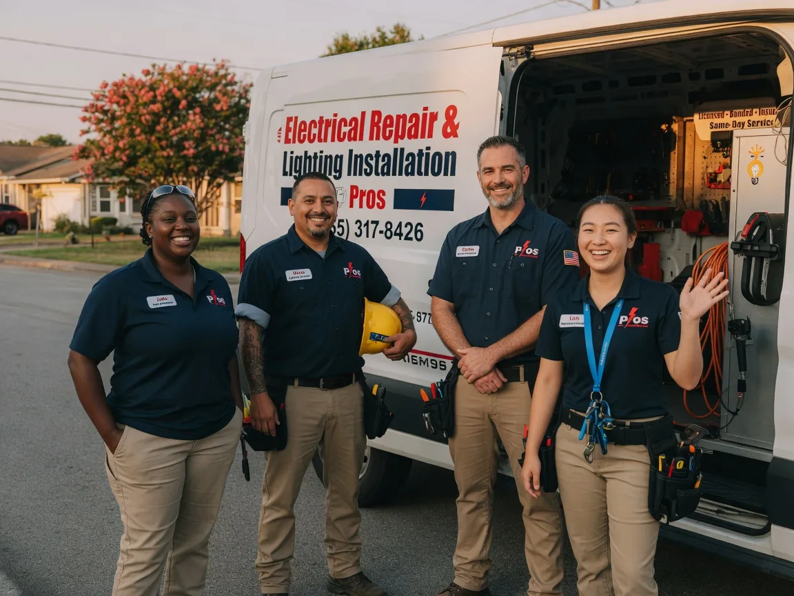 Licensed Electrician company in Garwood, TX